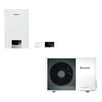 Pakiet Vaillant pompa ciepła aroTHERM Split plus VWL 75/8,2 AS R32 230 V 7 kW + moduł ścienny VWL 77/8,2 IS + regulator sensoCOMFORT VRC720 8000035849