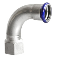 Kolano zaprasowywane GW 28 x 1" 90 st. VESBO INOX STEEL IZKW-281