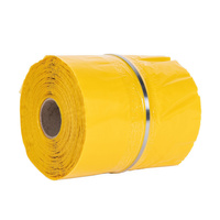 Taśma ostrzegawcza 100 m z wkładką metalową żółta WEBA 50-01-0000-67