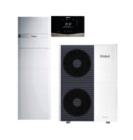 Pakiet pompa ciepła monoblok Vaillant uniTOWER VWL 125/6A + VIH QW 190/6E + VRC 720 0010044183