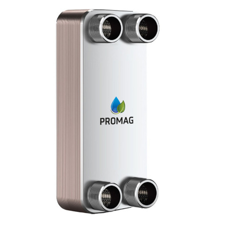 Wymiennik ciepła 20 płytowy 45 kW 1" PROMAG PGM-1c-20