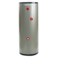 Zasobnik c.w.u. ze stali nierdzewnej SSWT INOX 300 L z podwójną wężownicą (4 m2 + 2 m2) TERMACO SSWT-300-W2