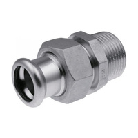 Śrubunek GZ 18 x 1/2" KAN-therm Inox 1609272012