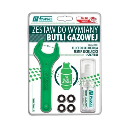 Zestaw do wymiany butli gazowej Famas FTS-Z