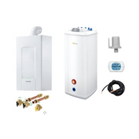 Pakiet Kocioł gazowy EXCLUSIVE 25 R + zasobnik KWADRO TOP 120 Beretta 27016373