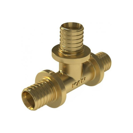 Trójnik mosiężny 25 mm KAN-therm ultraLINE 2509257003
