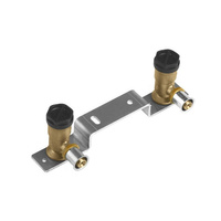 Komplet podejść pod baterie na płytce montażowej 16 x 1/2" 44 mm KAN-therm ultraPRESS 1009285000