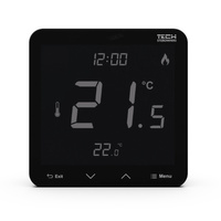 Regulator pokojowy przewodowy Tech T-3.1/ST-299 v3 czarny WG.11.0590