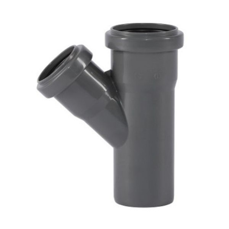 Trójnik kanalizacji wewnętrznej HTEA PP 40 mm 45 st. Magnaplast HTplus 11500